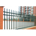 Wrought iron garden fence railing